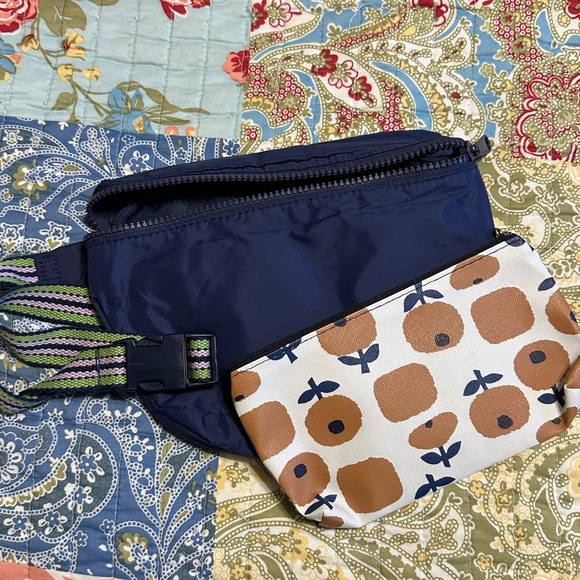 aerie Handbags - Aerie belt bag and zipper pouch
